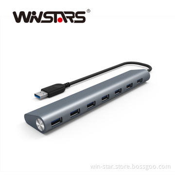 7-Port 5Gbps high-performance USB 3.0 Hub
